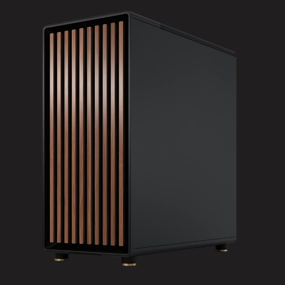 Fractal Design North Charcoal Black Tempered Glass Dark