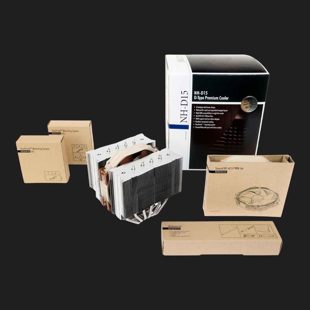 Noctua NH-D15, Premium CPU Cooler with 2X NF-A15 PWM