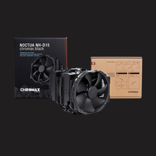 Noctua NH-D15 chromax.Black, Dual-Tower CPU Cooler