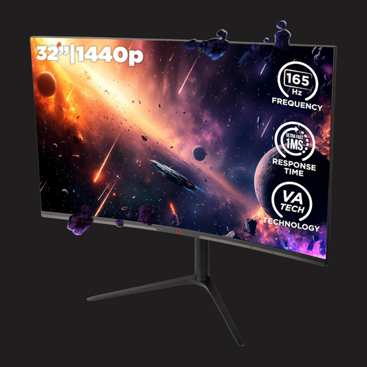 KONIX Cosmos 32″ Curved Gaming Monitor – 165Hz, 1ms Response Time
