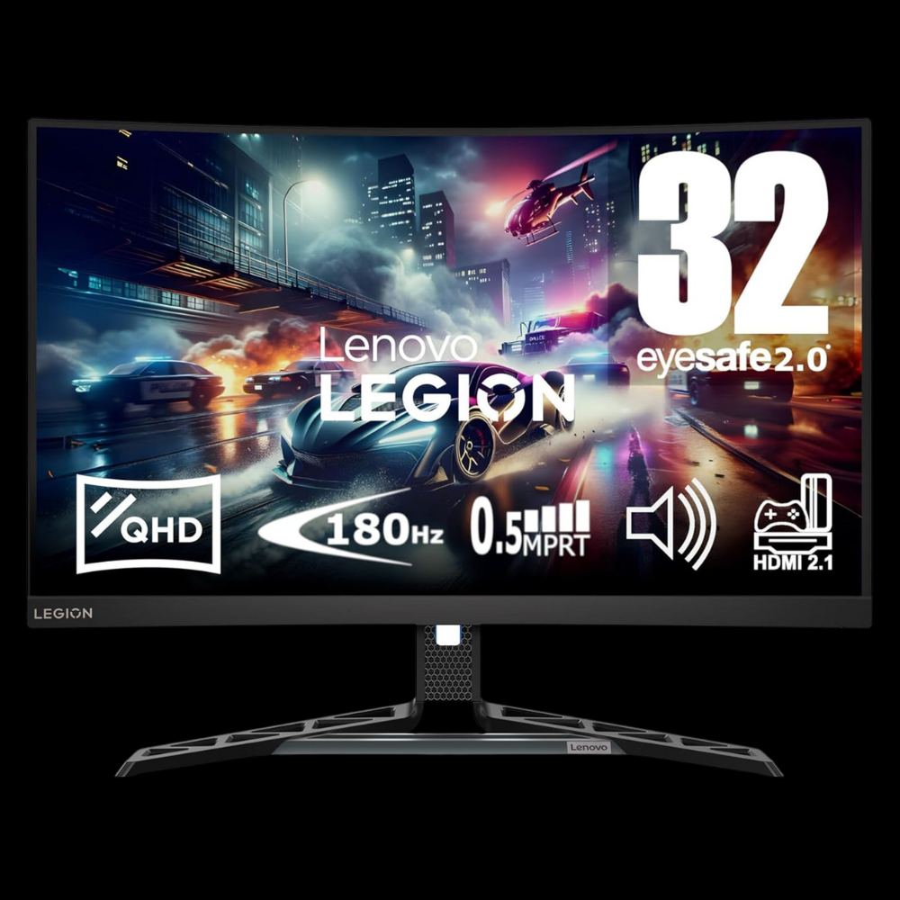 Lenovo Legion R32QC-30 – 31.5" Curved Gaming Monitor