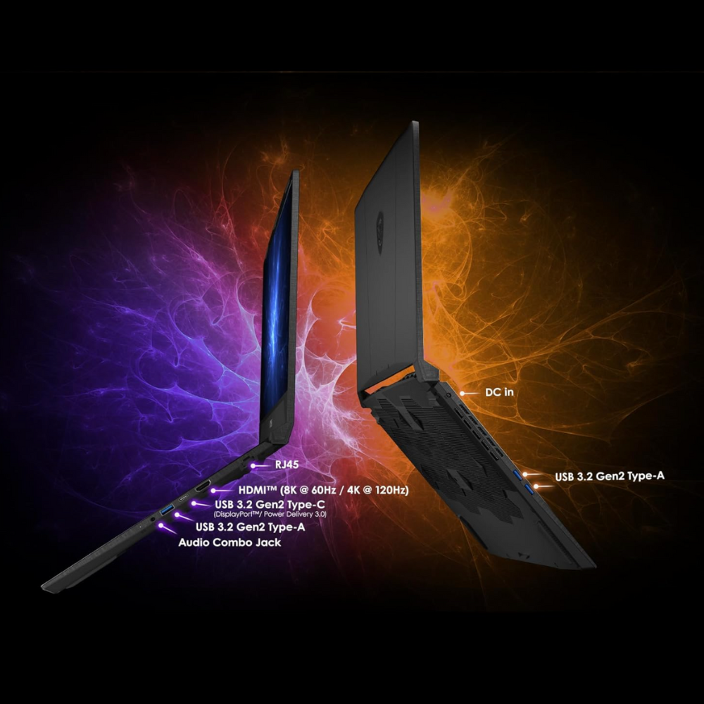 MSI Katana 15 HX – Intel Core i9, GeForce RTX 5070, 32GB DDR5, 1TB SSD