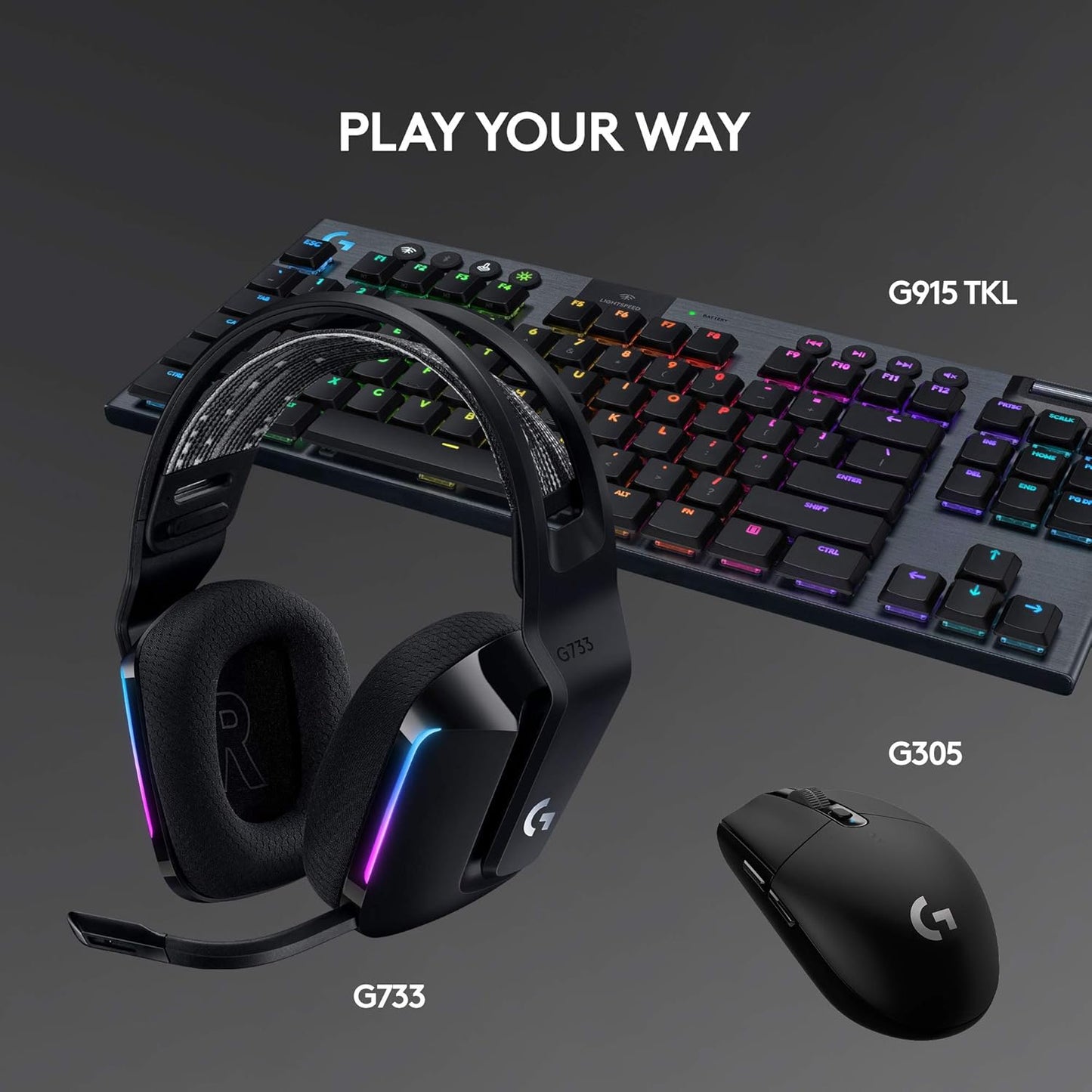 Logitech G733 Lightspeed Wireless