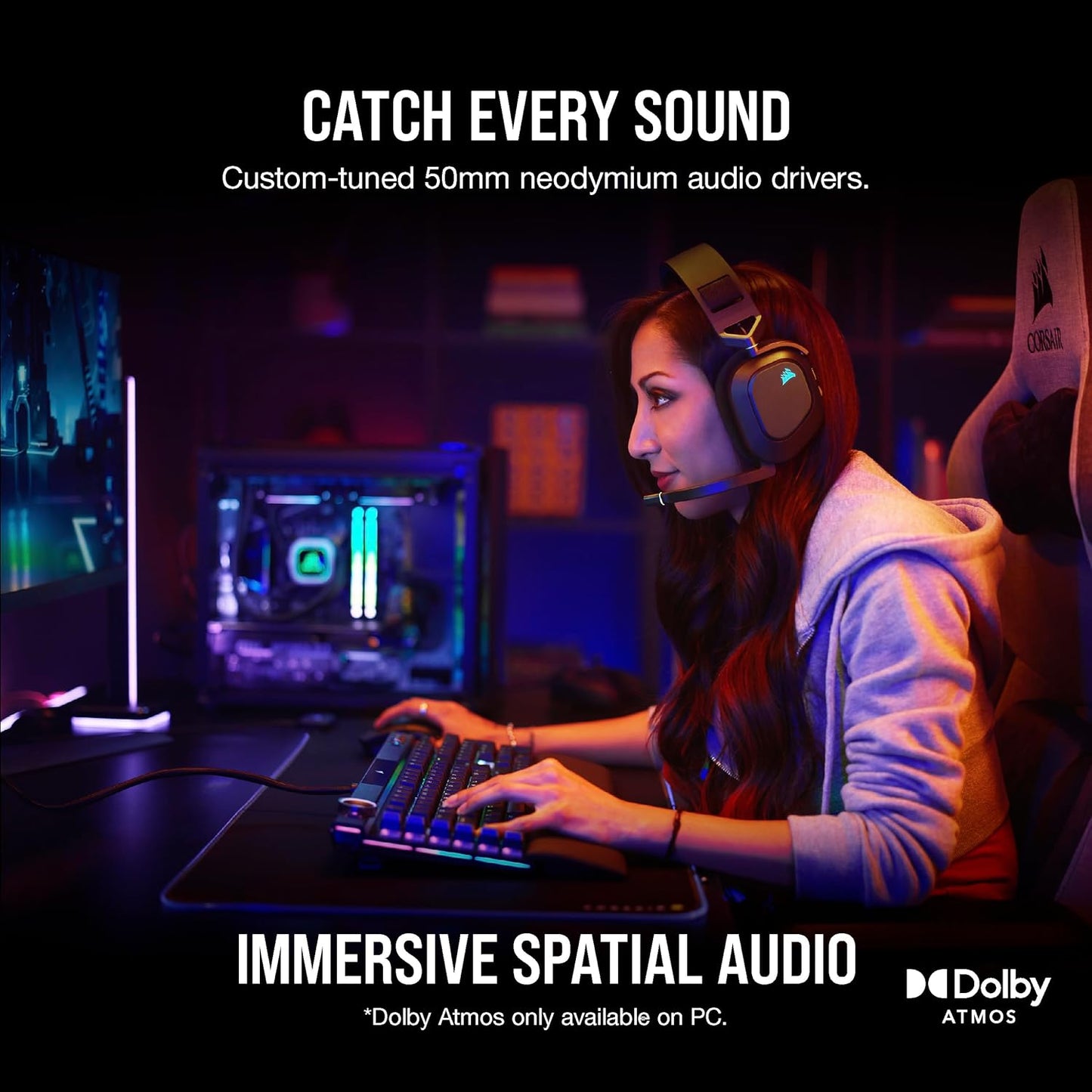 Corsair HS80 RGB Wireless