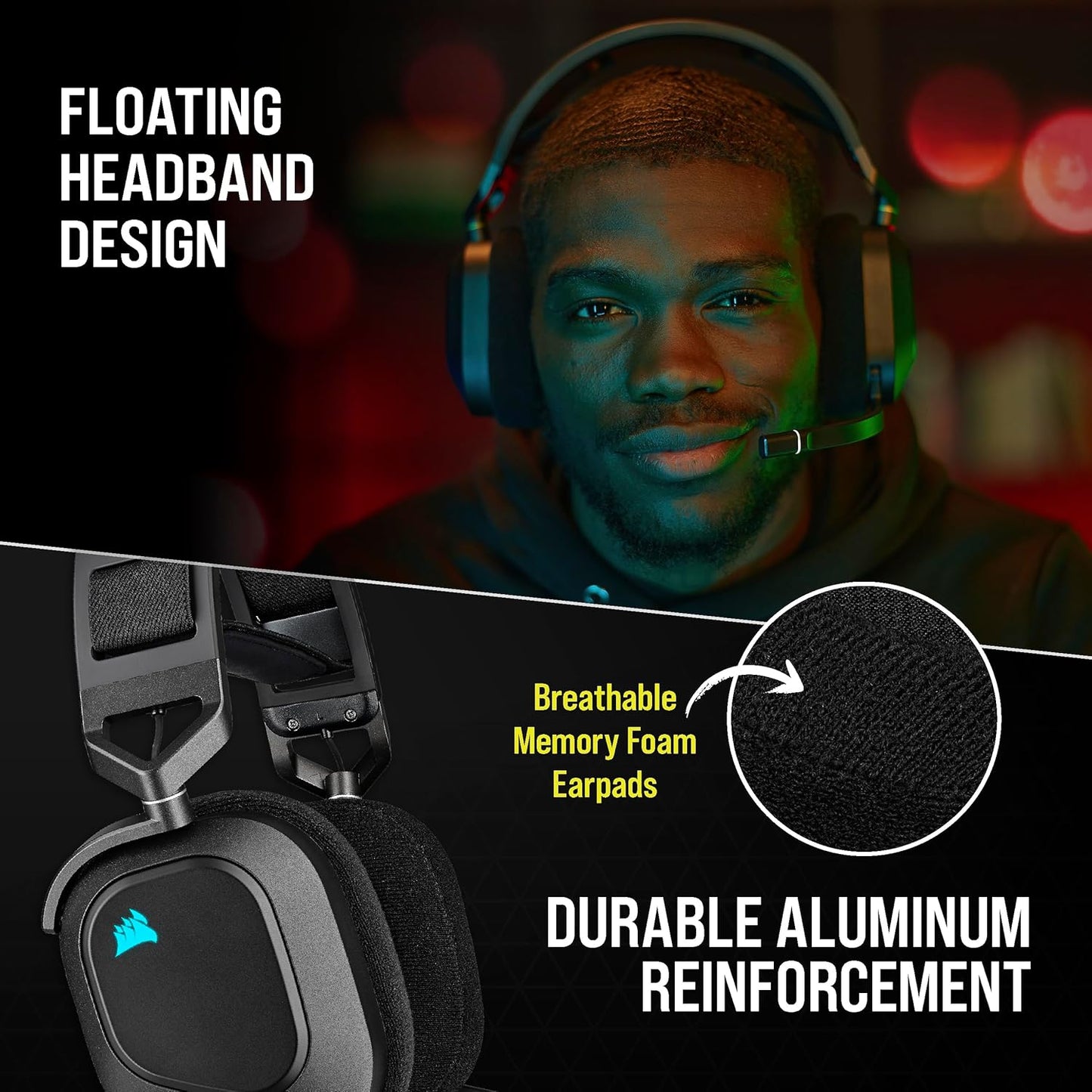 Corsair HS80 RGB Wireless