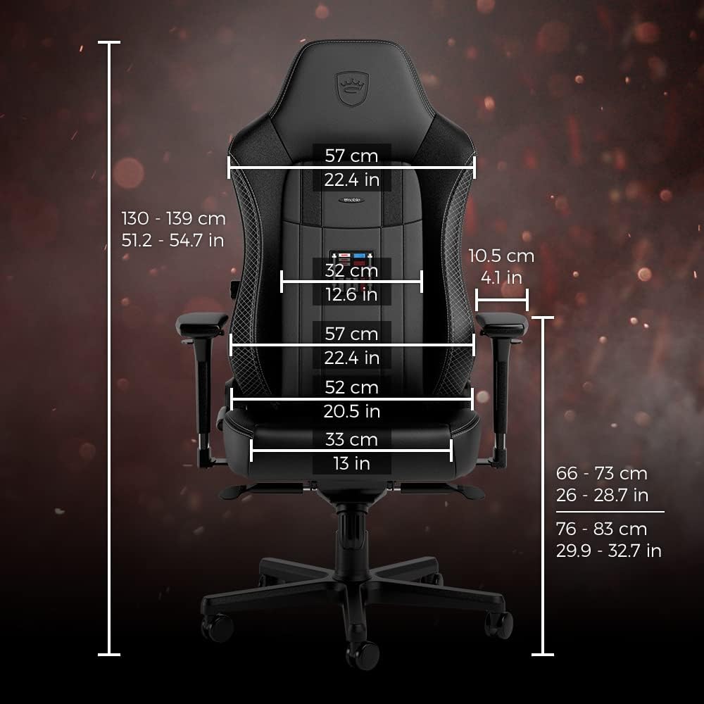 Noblechairs HERO Genuine Leather – Darth Vader Edition Limited